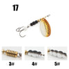 W.P.E KOMODO 1Pc 6.8g/9.5g/13.4g Spinner