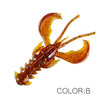 Supercontinent 55A 65mm/10pcs 40mm/20pcs Soft Craw Lure