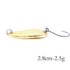 Hengjia 1Pcs 10/10.5/14/16.5/20g Metal Spoon