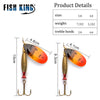FISH KING FKD1 1Pc 4#-18g 5#-24g Long Cast Spinner