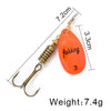 FISH KING 3.9g 4.6g 7.4g 10.8g 15g Spinner