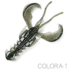 Supercontinent 55A 65mm/10pcs 40mm/20pcs Soft Craw Lure