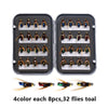 ICERIO 32pcs/Box Nymph Scud Fly Lure Set