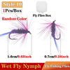 12 Styles Wet/Dry Fishing Flies
