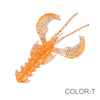 Supercontinent 55A 65mm/10pcs 40mm/20pcs Soft Craw Lure