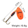 FISH KING 3.9g 4.6g 7.4g 10.8g 15g Spinner