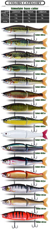 Top Tackle 1Pc 220mm/178mm Swimbait