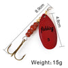 FISH KING 3.9g 4.6g 7.4g 10.8g 15g Spinner