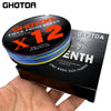 Ghotda 12 Strand 100/300M 25-92lb Braided Fishing Line