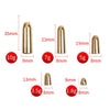 LUSHAZER 5pcs/lot 1.8g/3.5g/5g/7g/10g Cylinder Copper Dropshot Weights