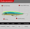 BassKing 150mm 58g Popper Lure