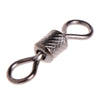 100pcs/box  1#-14# Solid Connector Ball Bearing Swivels