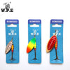 W.P.E KOMODO 1Pc 12.6g/17.3g/27.2g Spinner