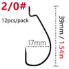 SASAME Wide Gap Offset Hooks