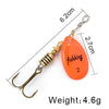 FISH KING 3.9g 4.6g 7.4g 10.8g 15g Spinner