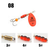 W.P.E KOMODO 1Pc 6.8g/9.5g/13.4g Spinner