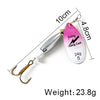 FISH KING FKD1 1Pc 4#-18g 5#-24g Long Cast Spinner