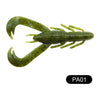 KesFishing CWC95 6Pcs/Lot 95mm Crafty Wild Crawfish Soft Lure