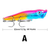 FLYSAND 93mm 12.5g Topwater Popper