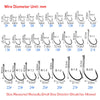 Bimoo 50/25PCS Multiple Purpose High Carbon Steel Fish Hooks