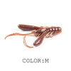 Supercontinent 15Pcs/lot 4cm 1.6g Soft Creature Lures