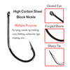 Bimoo 50/25PCS Multiple Purpose High Carbon Steel Fish Hooks
