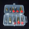 10Pcs/Lot Gold/Silver Metal Spoon Set