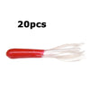 JYJ  20pcs/Lot 4.5cm Soft Tube Baits