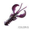 Supercontinent 55A 65mm/10pcs 40mm/20pcs Soft Craw Lure