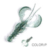 Supercontinent 55A 65mm/10pcs 40mm/20pcs Soft Craw Lure