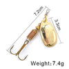 FISH KING 3.9g 4.6g 7.4g 10.8g 15g Spinner
