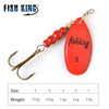 FISH KING 3.9g 4.6g 7.4g 10.8g 15g Spinner