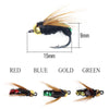 ICERIO 32pcs/Box Nymph Scud Fly Lure Set