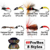 Dry/Wet Flies Nymph Flies Streamer Flies Fly Sets - 24-117PC