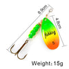 FISH KING 3.9g 4.6g 7.4g 10.8g 15g Spinner