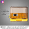 BearKing Pro Premium 12 Compartment Double Sided Lure Box