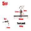 10Pcs/Lot Cross Line Bearing Rolling Swivel