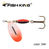 FISH KING 1Pc 4g 4.8g 7g 10g 14g Spinner