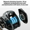 JOHNCOO CAPTAIN 11+1BB 7.3:1 18lb max drag Baitcasting Reel