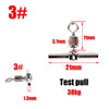10Pcs/Lot Cross Line Bearing Rolling Swivel