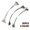 Meredith Anti Bite 15cm-30cm Steel Wire Leader With Swivel
