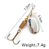FISH KING 3.9g 4.6g 7.4g 10.8g 15g Spinner