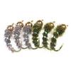 6/10Pc Lot #12 Woolly Worm Brown Caddis Nymph Fly Fishing Lure