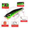 FLYSAND 93mm 12.5g Topwater Popper