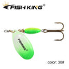 FISH KING 1Pc 4g 4.8g 7g 10g 14g Spinner