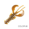 Supercontinent 55A 65mm/10pcs 40mm/20pcs Soft Craw Lure