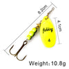 FISH KING 3.9g 4.6g 7.4g 10.8g 15g Spinner