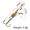 FISH KING 3.9g 4.6g 7.4g 10.8g 15g Spinner