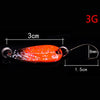 Fishing Spoon 3g - 4Pcs