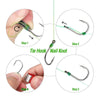 FLYSAND 4 in 1 Fast Tie Nail Knotter Line Cutter Hook Sharpener Tool